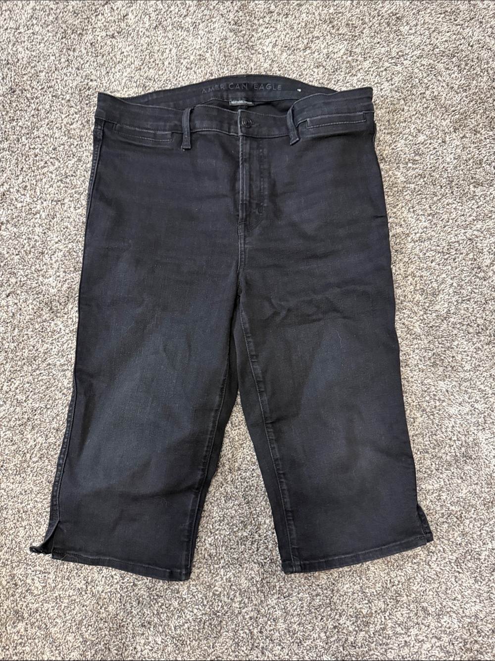 American Eagle Outfitters Black Jean Shorts for Women